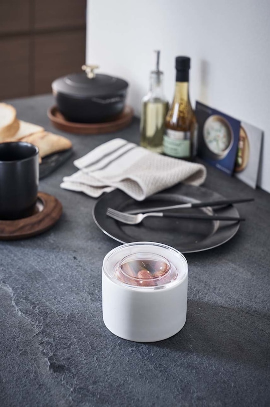 Yamazaki pojemnik z pokrywką Small 5114. biały AA00