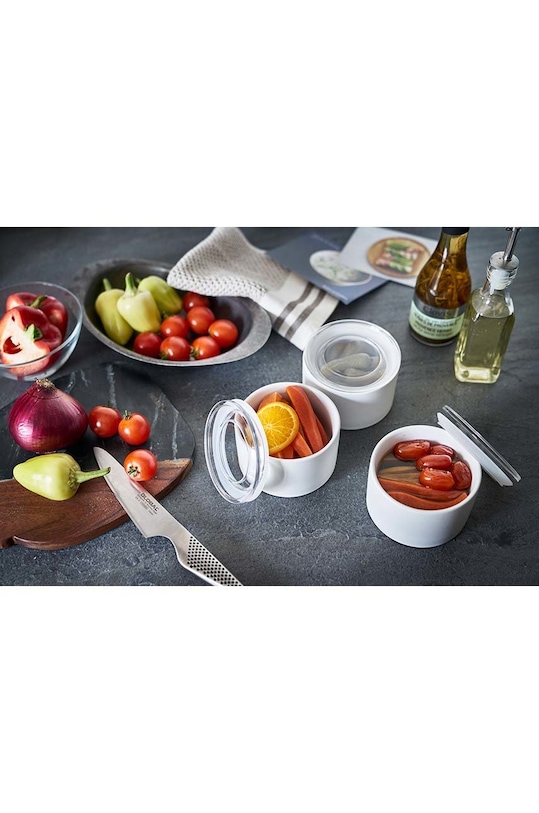 Yamazaki pojemnik z pokrywką Small biały 5114.