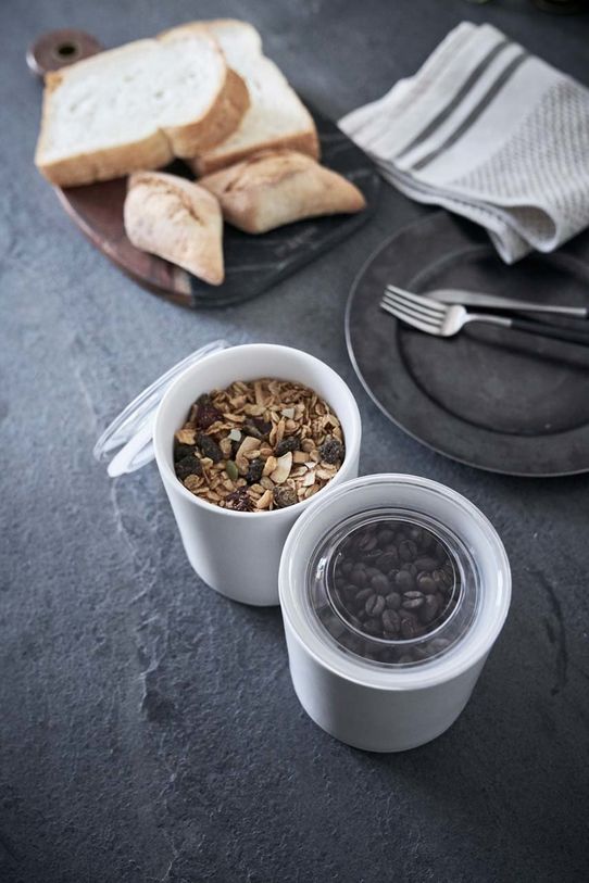 Yamazaki recipient cu capac Large 5116. alb