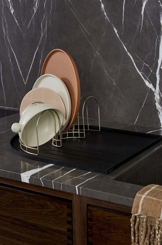 Кухня та бар Піднос для посуду OYOY Dish Tray 10814 чорний