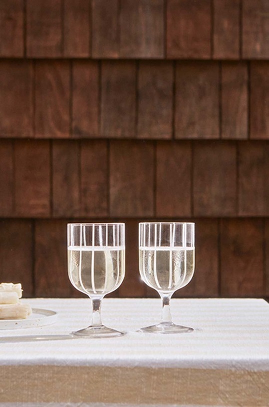 Кухня и бар Комплект чаши за вино OYOY Mizu (2 броя) L300546 прозрачен