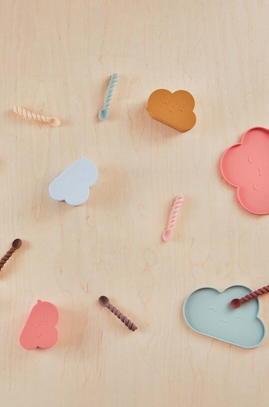 OYOY zestaw talerz i miska Chloe Cloud M107181 multicolor AA00