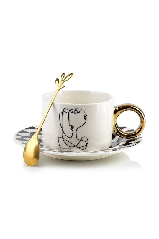 Чашечка с блюдцем Affek Design мультиколор HTPW4491