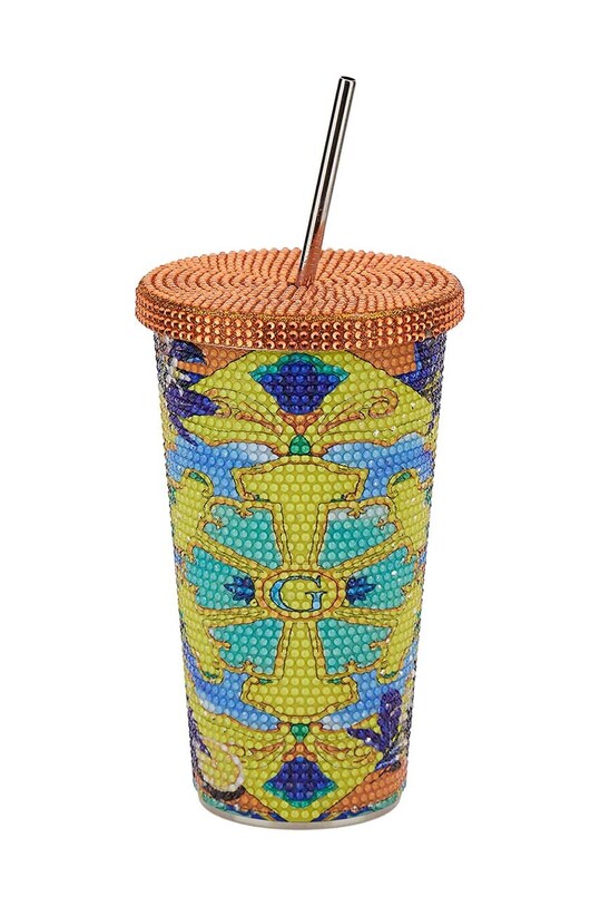 Чаша с капак Guess Maiolica оранжев XTMAIL.P3305