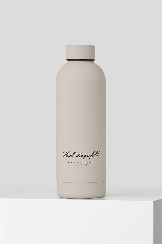 Karl Lagerfeld butelka termiczna 231W3941 beżowy