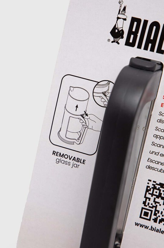 Konvička na kávu Bialetti French Press Smart 1L černá 502030090
