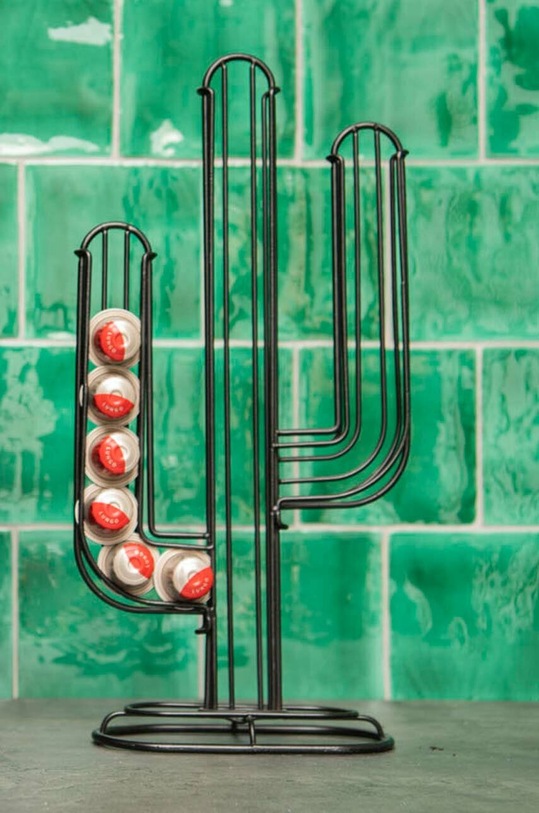 Present Time suport pentru capsule de cafea negru PT3259BK