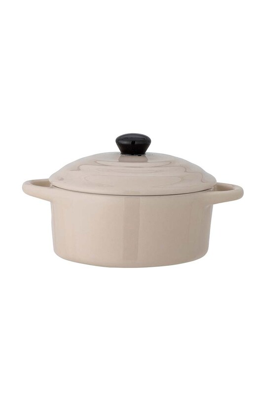 Bloomingville oală cu capac Thanos Serving Pot alb 82057704