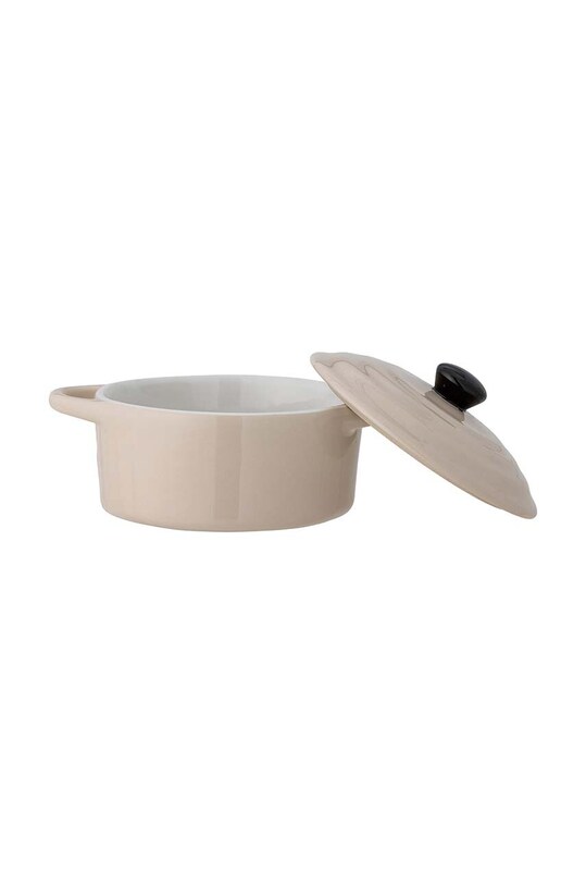 Bloomingville oală cu capac Thanos Serving Pot 82057704 alb AA00