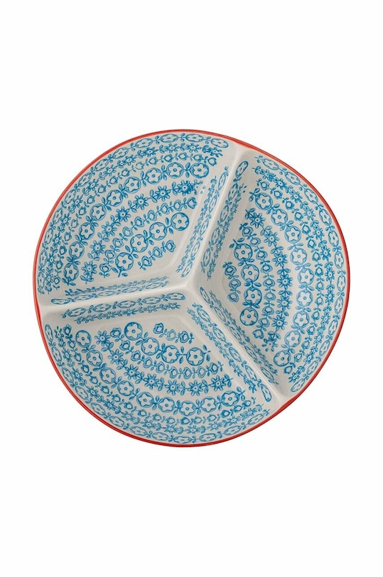 Bloomingville tálaló tányér Carla 82049967 kék AA00
