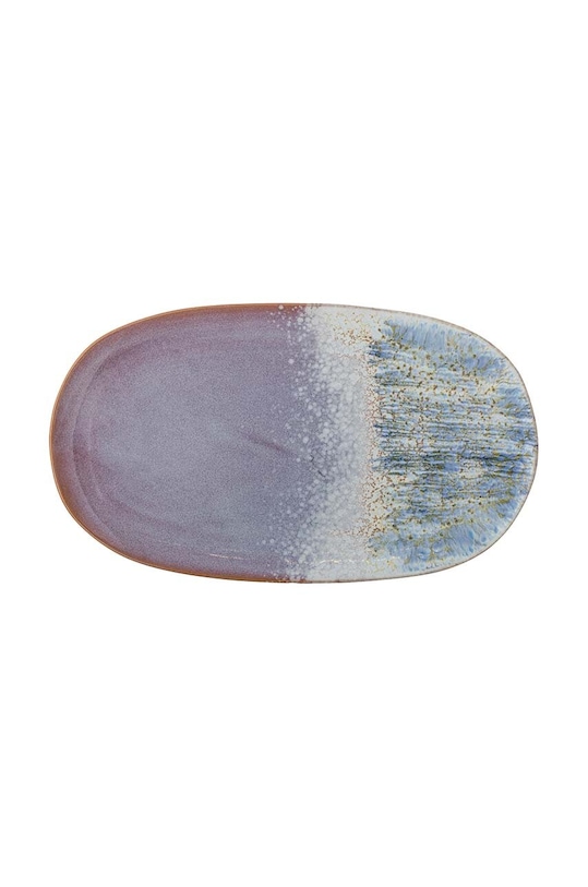 Сервировочная тарелка Bloomingville Cloe голубой 82058374