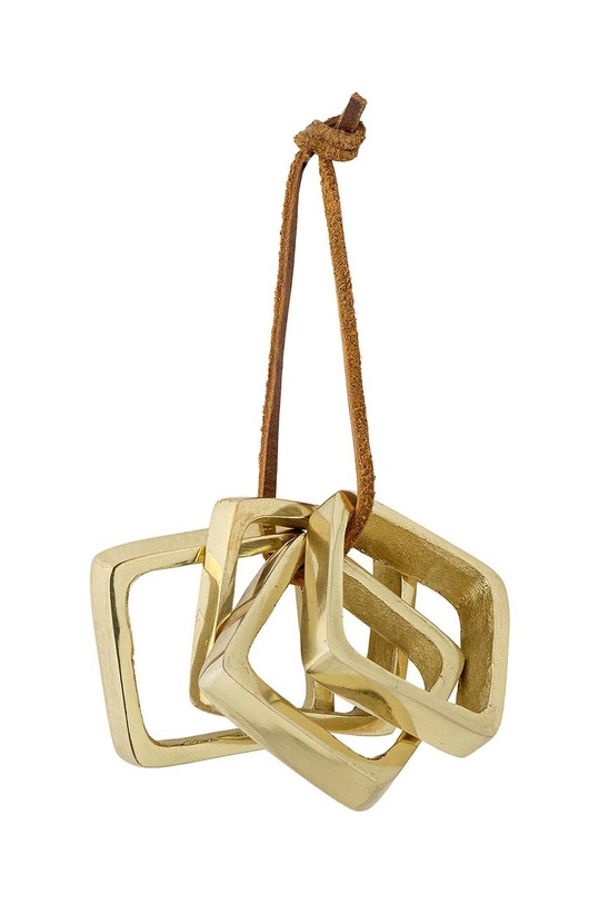 Кільця для серветок Bloomingville Cybelle 4-pack 82059659 жовтий AA00