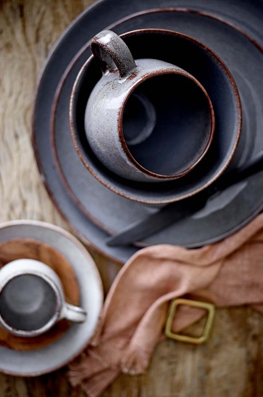 Кухня та бар Кільця для серветок Bloomingville Cybelle 4-pack 82059659 жовтий