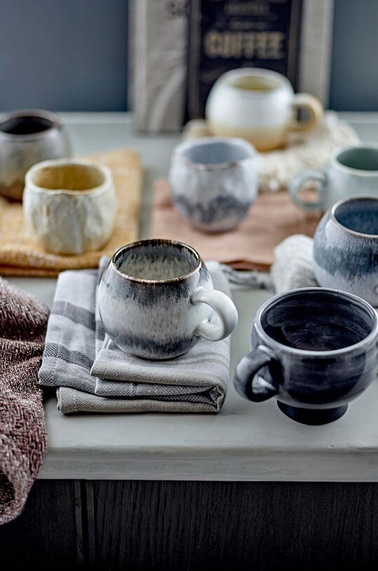 Bloomingville kubek Alise 82057633 brązowy AA00