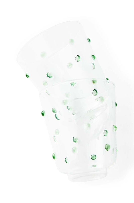 Pols Potten zestaw szklanek 2-pack 140.230.148 zielony AA00