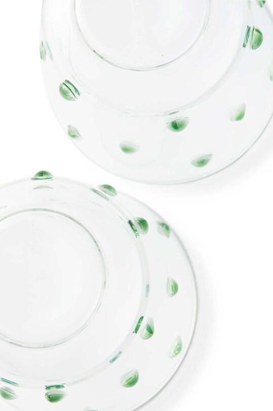 Кухня та бар Набір склянок Pols Potten 2-pack 140.230.148 зелений