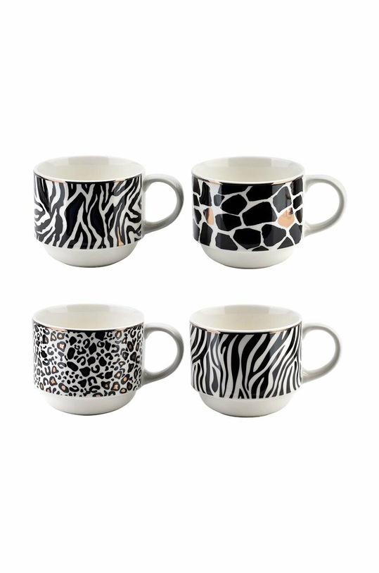 Набір чашок з підставкою Affek Design 4-pack HTPT0243 барвистий AA00