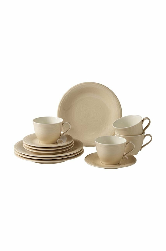 Kávový set pre 4 osoby Villeroy & Boch Color Loop Sand 12-pack viacfarebná 1952839014