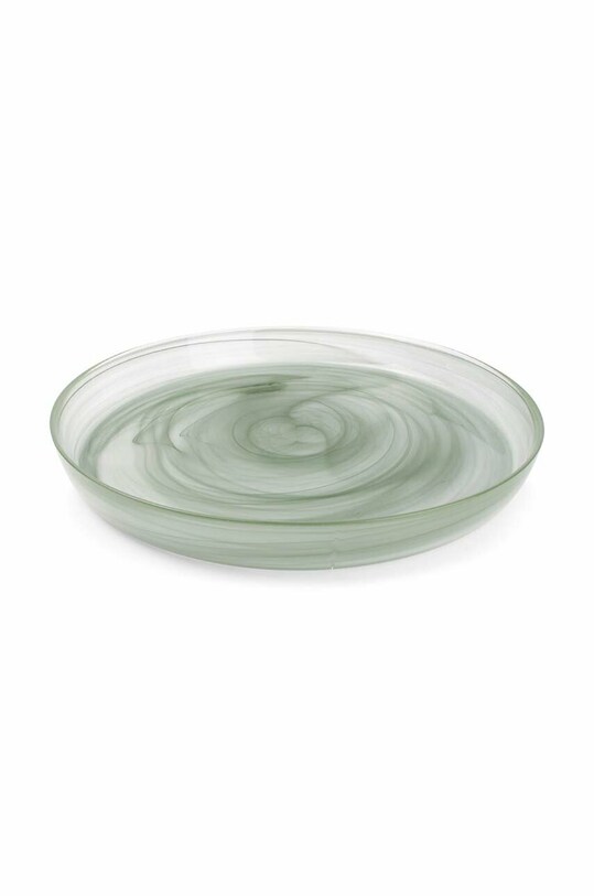 Tanjur za posluživanje S|P Collection Twirl zelena 800114