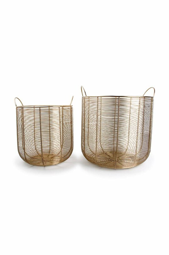 Σετ διακοσμητικά καλάθια S|P Collection Zulu 2-pack κίτρινο 824660