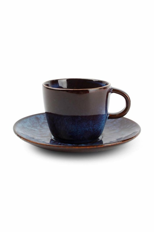 Чашечка с блюдцем Salt&Pepper Marrakesh голубой 850225