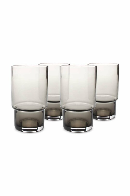 S|P Collection zestaw szklanek Secrets 4-pack czarny 852816