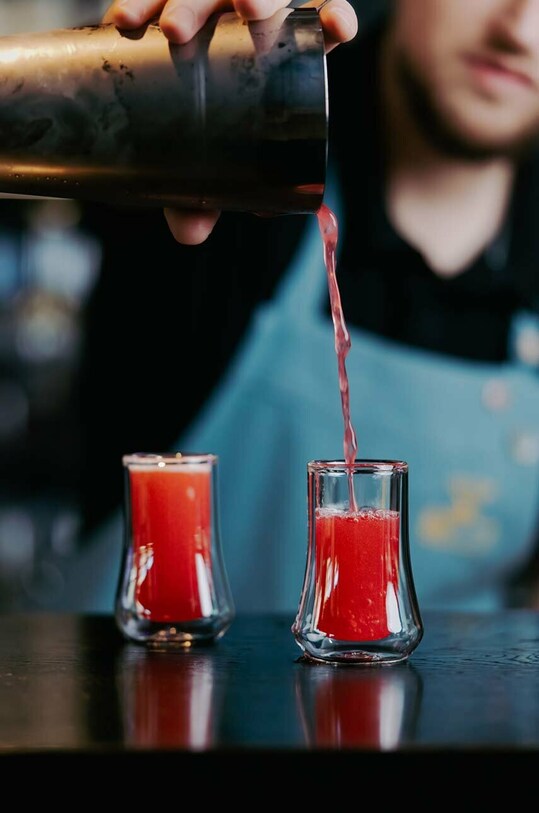 Kuhinja i bar Set čašica za žestoka pića Vialli Design Soho 2-pack 8913 transparentna