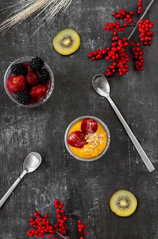 Набор коктейльных ложек Vialli Design 6 шт 9019 серый