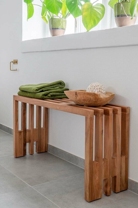 Декоративная миска House Nordic Rio Teak 4501012