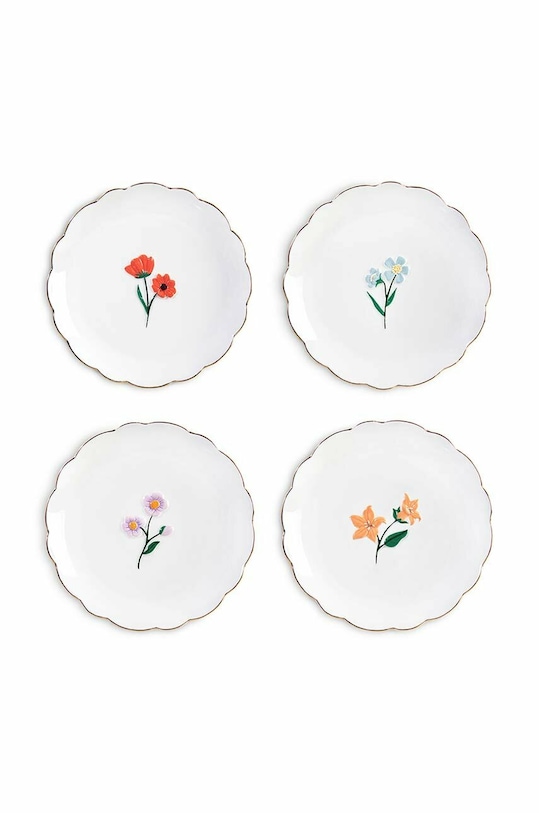 &k amsterdam zestaw talerzy Wildflower Set 4-pack multicolor 2813.03