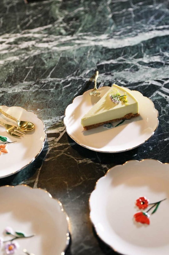 &k amsterdam zestaw talerzy Wildflower Set 4-pack 2813.03 multicolor AA00