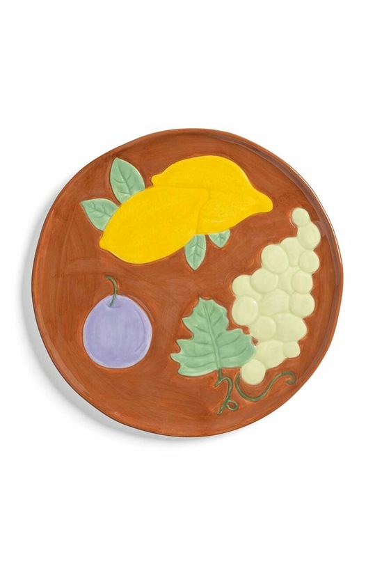 Sada talířů &k amsterdam Fruitful Set 4-pack 2823.01 vícebarevná