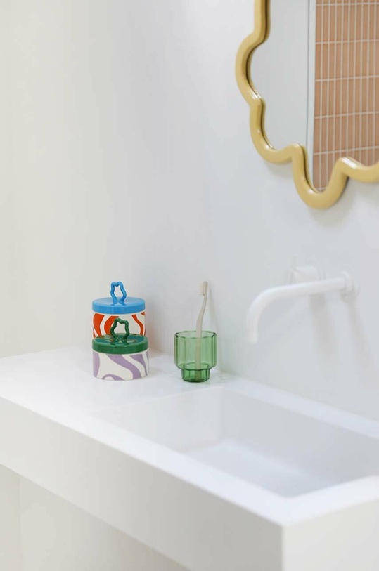 &k amsterdam recipient cu capac Jar Liquid roz 1464.03