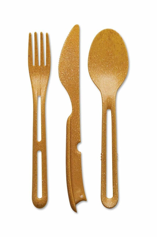 Bucătărie și bar Koziol set de tacâmuri de călătorie Organic Nature 3-pack 8003702 bej