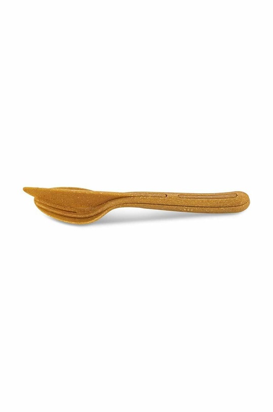 Σετ μαχαιροπήρουνων ταξιδιού Koziol Organic Nature 3-pack μπεζ 8003702