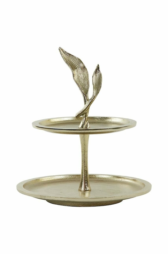 Talířový stojan Light & Living žlutá 6611485