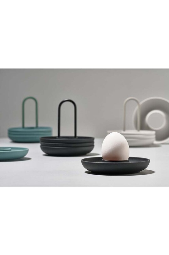 Zone Denmark zestaw kieliszków na jajka 4-pack 332021 czarny AA00