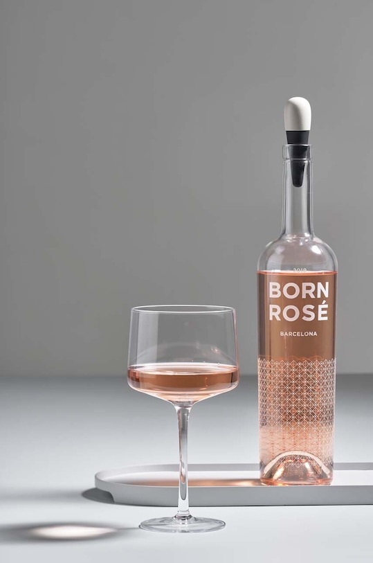 Korok na víno Zone Denmark Rocks 11846. sivá AA00