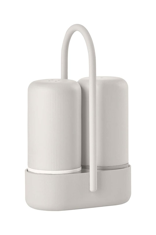 Posudica za sol i papar s podloškom Zone Denmark Singles siva 10544