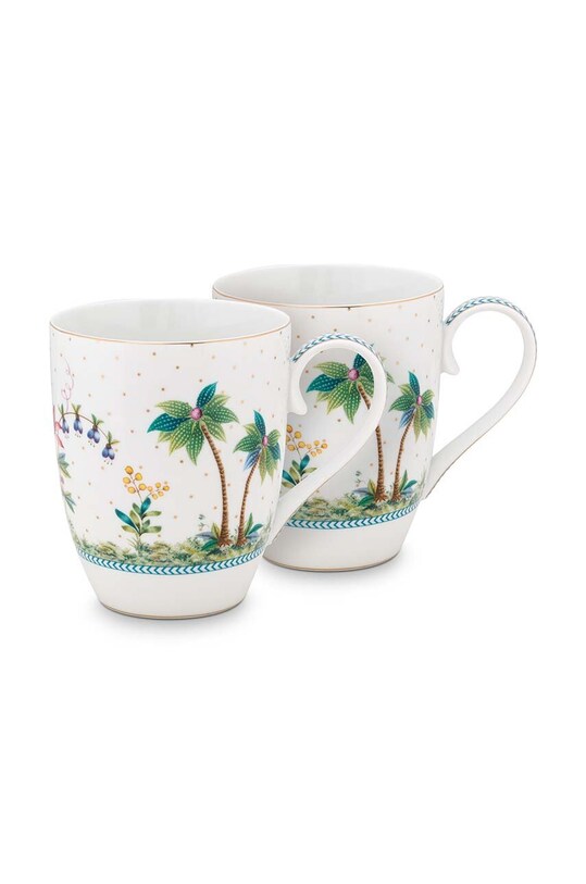 Набір чашок Pip Studio Jolie Dots Gold 2-pack барвистий 51.002.248