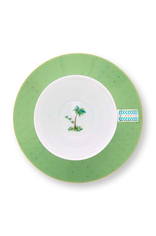 Kuchnia i bar Pip Studio filiżanka ze spodkiem Jolie Gold Dots 51.004.131 multicolor