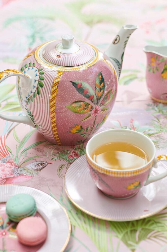 Pip Studio set tazzine con piattino La Majorelle pacco da 2 51.004.135 multicolore AA00
