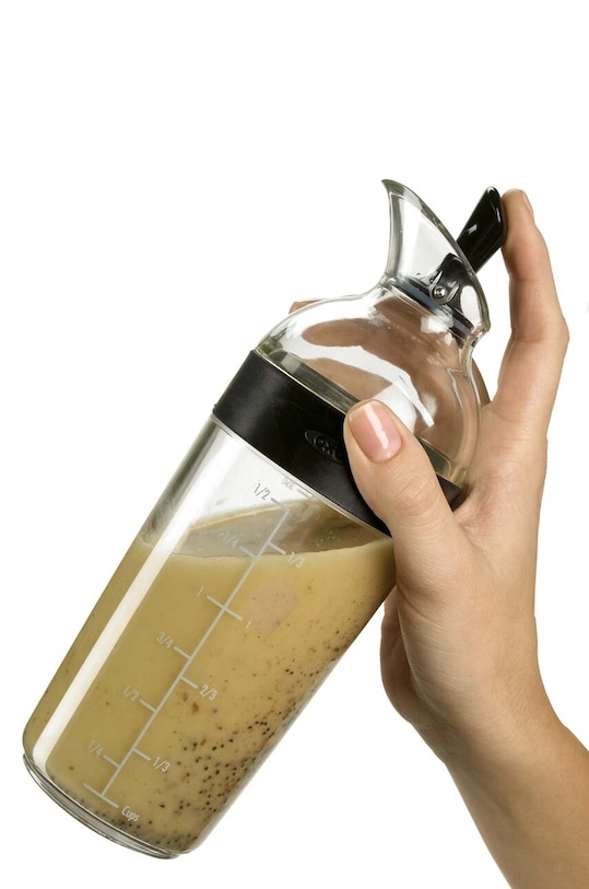 Шейкер для приготування заправки для салатів OXO Good Grips 350 ml O.1188500 чорний AA00