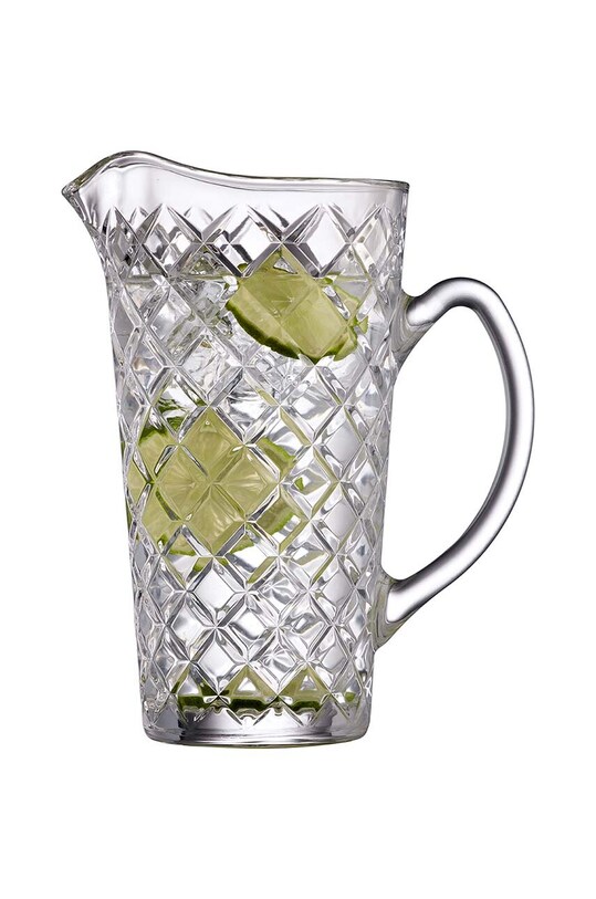 Kuhinja in bar Komplet vrča in kozarcev za vodo Lyngby Diamond 7-pack 25885. transparentna
