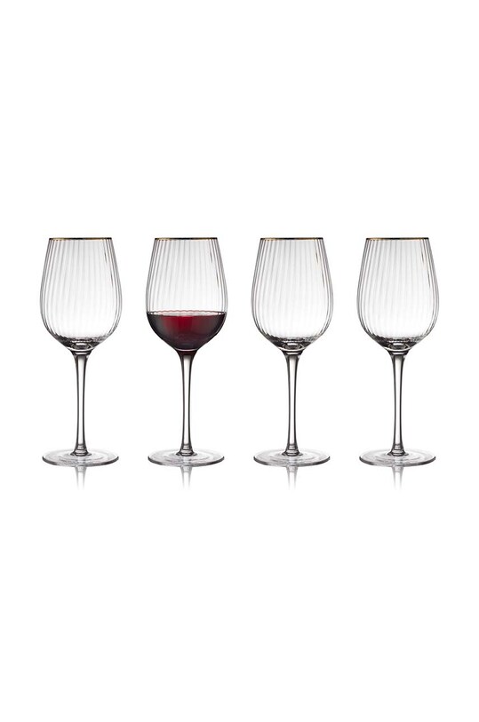 Lyngby zestaw kieliszków do wina Palermo 4-pack transparentny 27579.