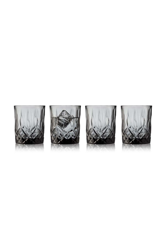 Lyngby set de pahare de whisky Sorrento 4-pack gri 27736