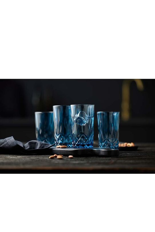 Σετ ποτηριών Lyngby Sorrento 4-pack 27777 μπλε