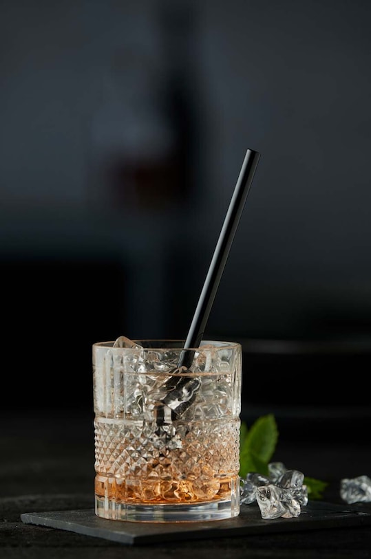 Кухня и бар Набор соломинок со щеточкой Lyngby Bar 10441 чёрный