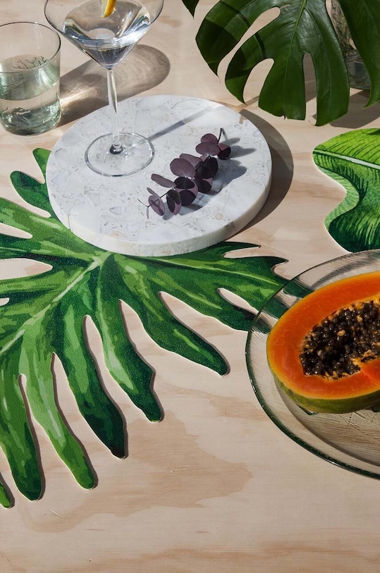 Dekorativni namizni prt Madre Selva Tila 1926602 zelena AA00