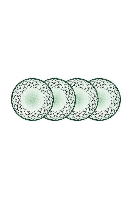 Lyngby set de farfurii pentru desert Sorrento verde 27797